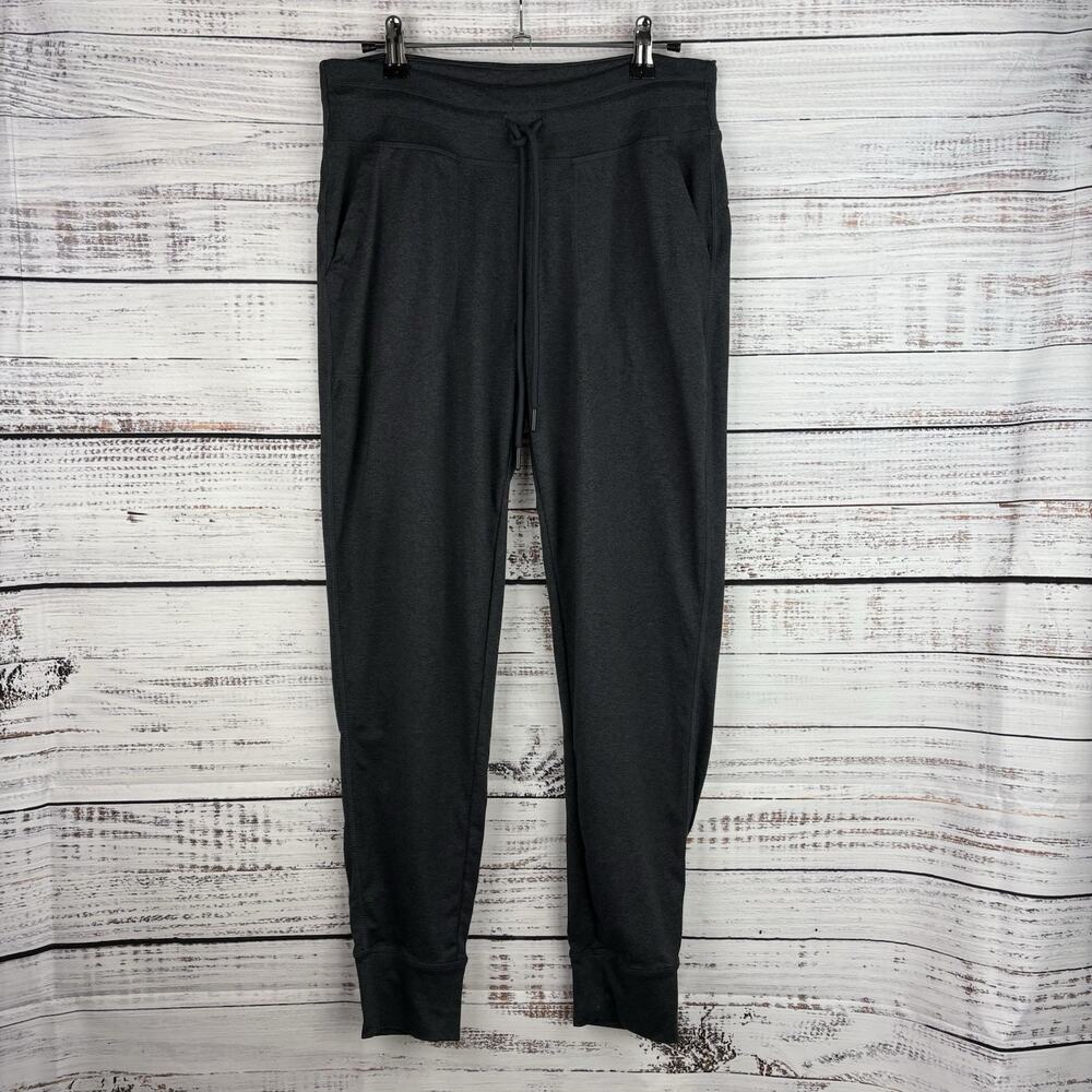 Lole Small Gray Drawstring Jogger‎ Pants Outdoor Hike Travel Polyester Elastane